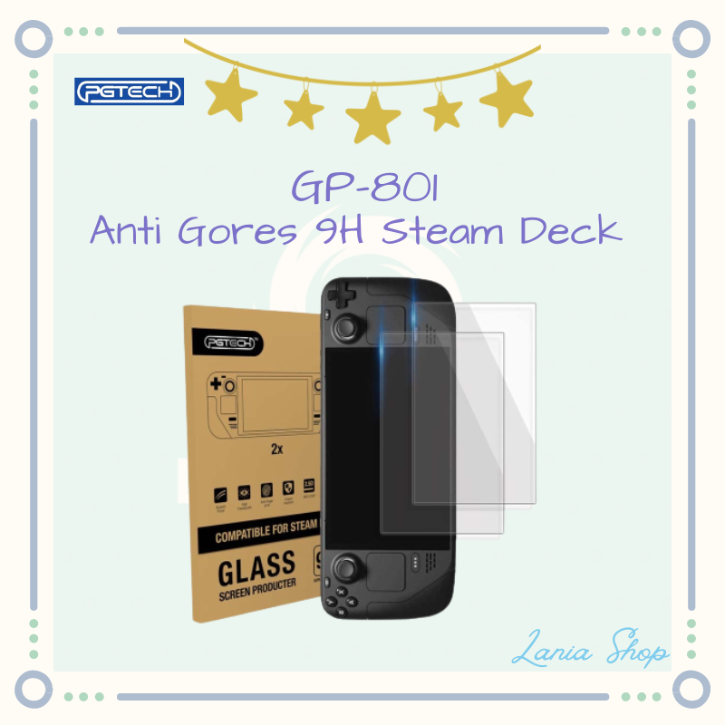 PGTECH Screen Protector 9H Protection - Anti Gores Steam Deck - GP-801