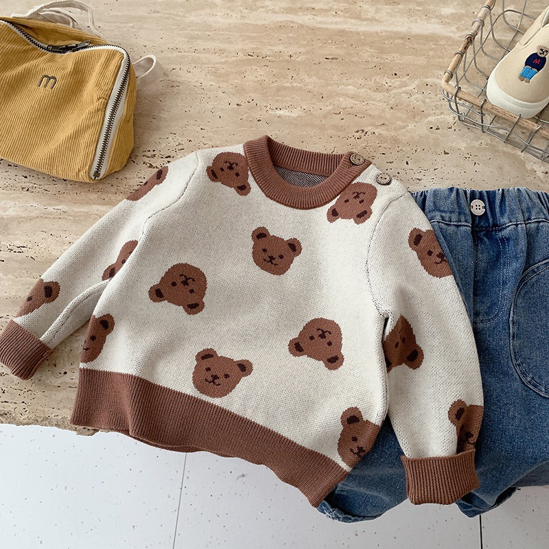 Bear sweater anak