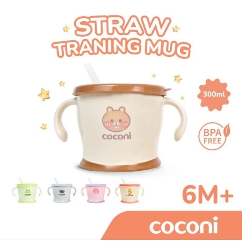 COCONI Early Age Straw Training  | Gelas Sedotan Bayi Anak