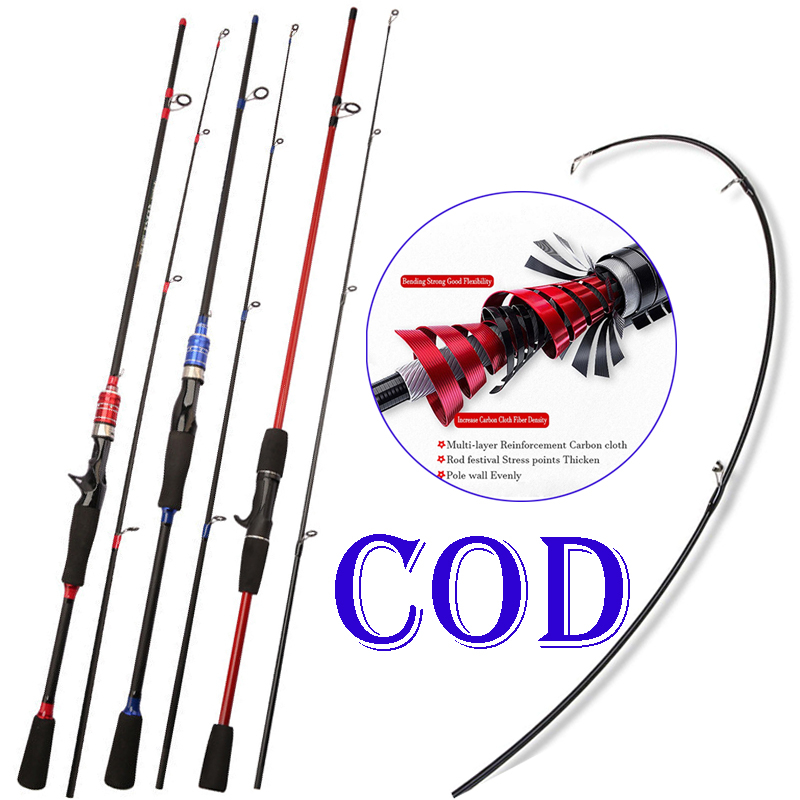 1.65M 1.8M joran pancing carbon joran casting spinning joran joran pancing laut