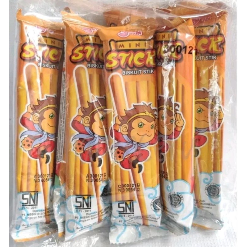 

Biskuit Mini Stik Nissin Kemasan Hemat 13gr