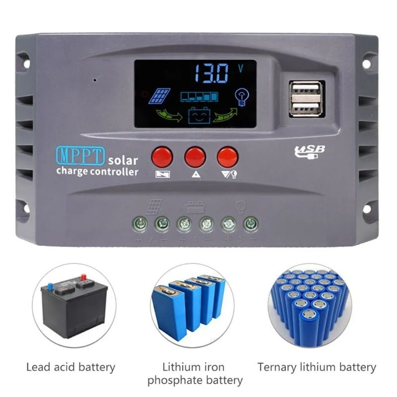 Solar Charge Controller 20A MPPT Automatic