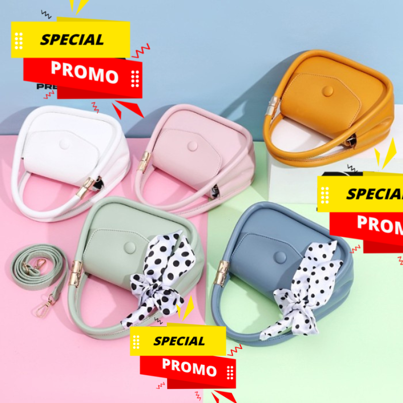 Tas Selempang Wanita Rosie Bag (Plus Syal/Twilly)