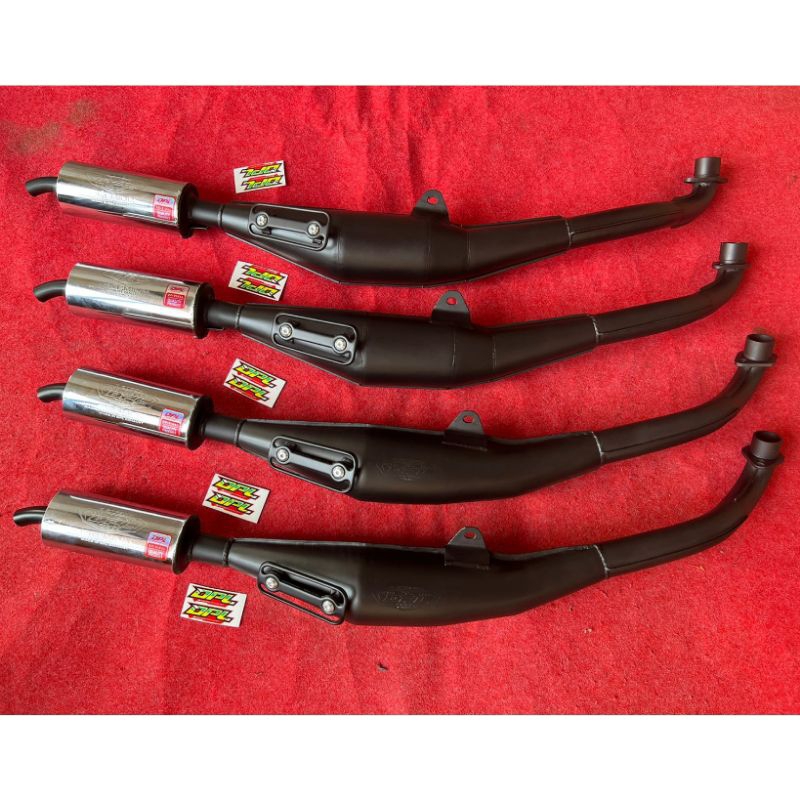 KNALPOT FIZ R FORCE ONE FUL SIRIP PREMIUM SUARA MREPET BY DPL RACING MUFFLER BUKAN VND AHM NXL KBRS 