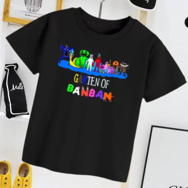 Kaos Anak Garten Of BanBan (Umur 2-13 Tahun ) Unisex