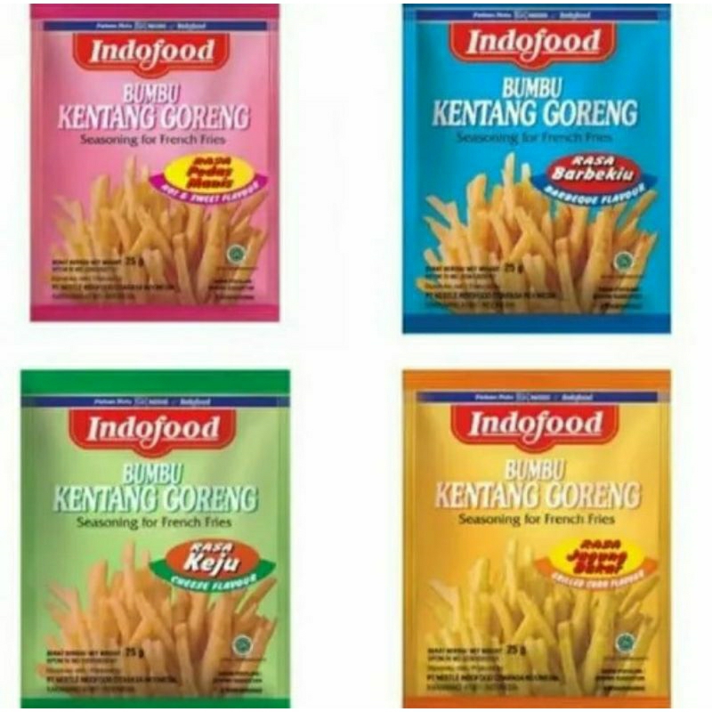 

Bumbu Kentang Goreng Indofood 25 gr