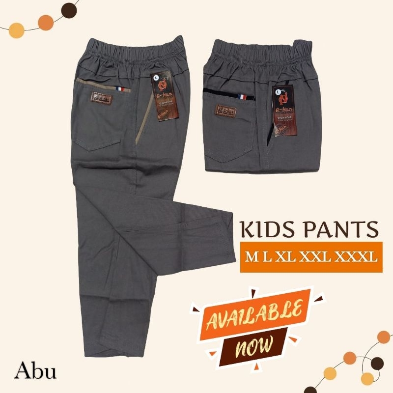 CELANA ANAK CHINOS PANJANG LAKI LAKI UMUR 3-14TH KIDS PANTS COWOK COMBED PREMIUM TEBAL