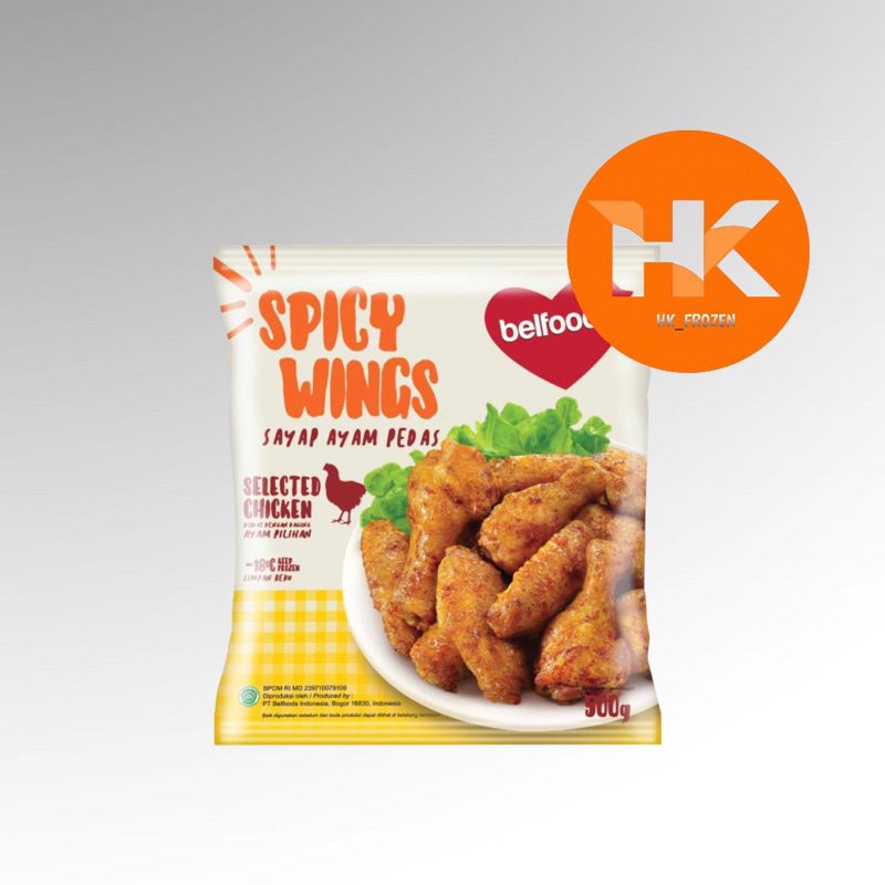 

Belfoods Spicy Wings 500gr