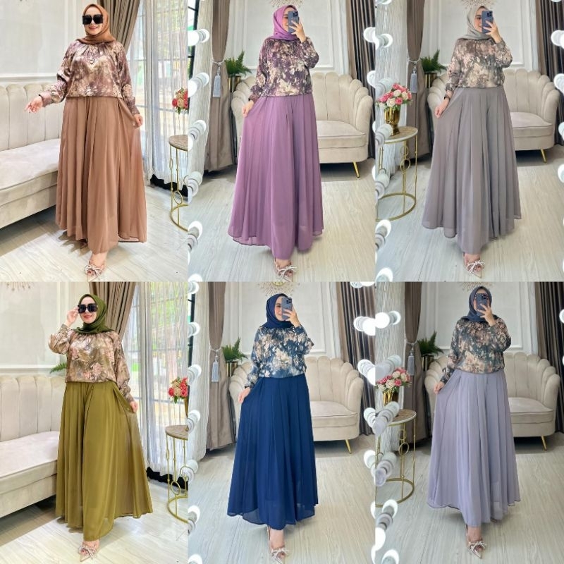FAIQA SET KULOT BY GALLERY MARYAM.ID