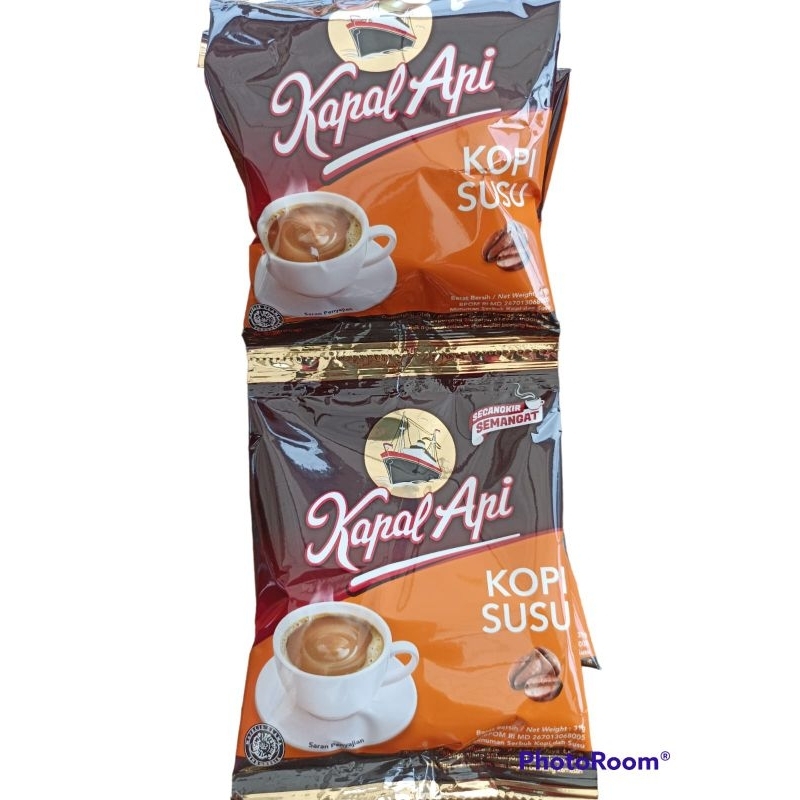 

kapal api susu isi 10 sachet