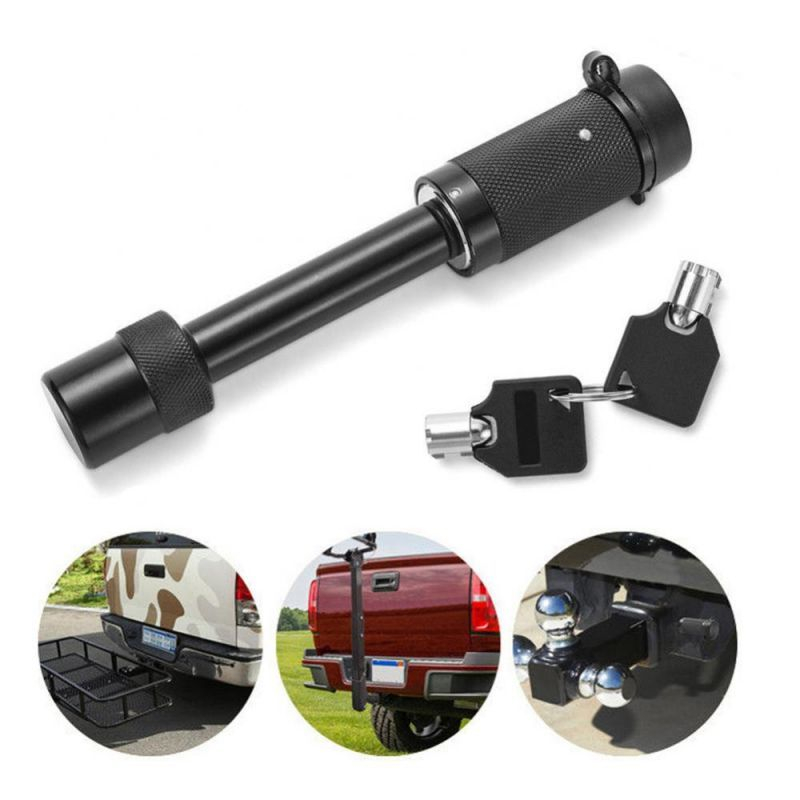 Pin Lock Hitch Trailer Hitam Trailer Hitch Pin Lock Dual Receiver Untuk Trailer