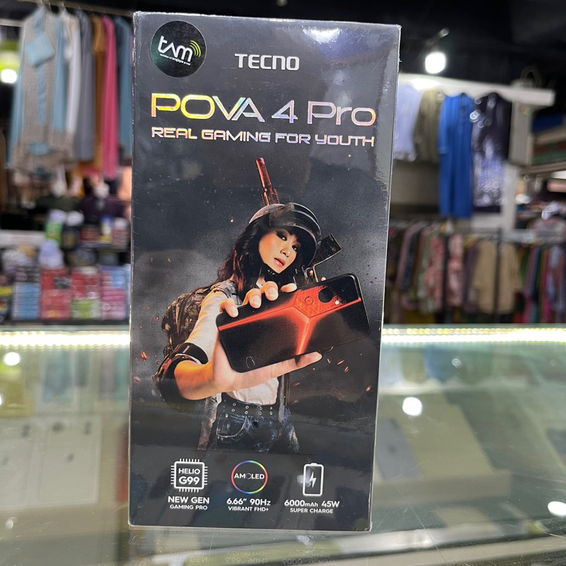 TECNO POVA 4 Pro NFC 8/256 resmi