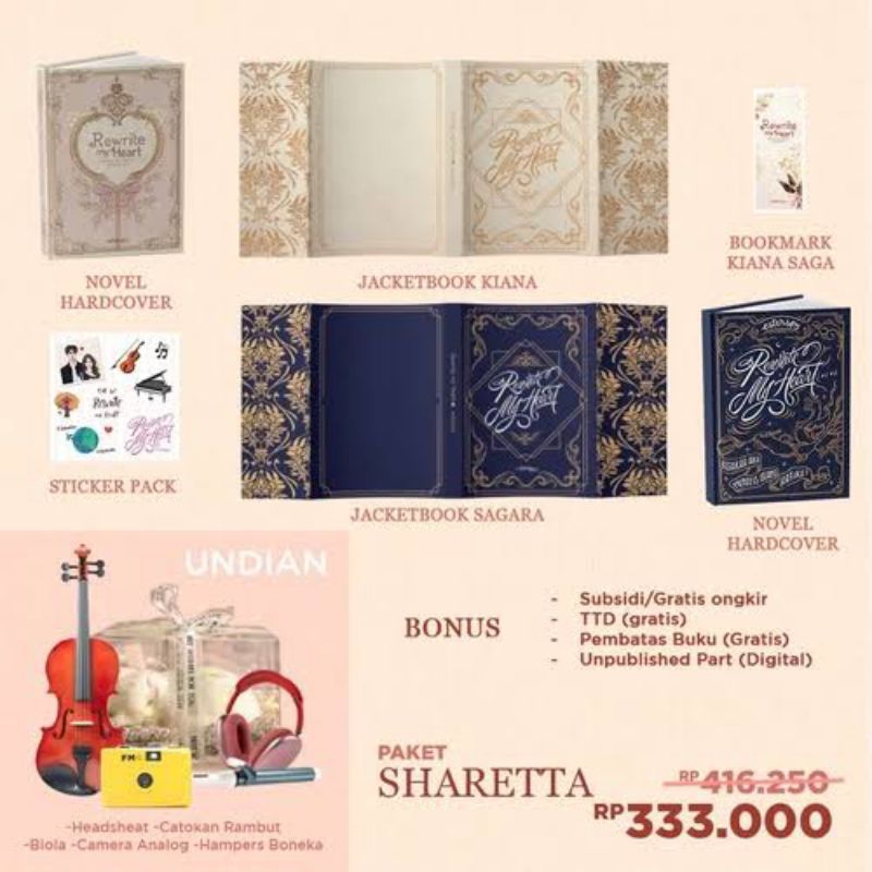 preloved novel rewrite my heart