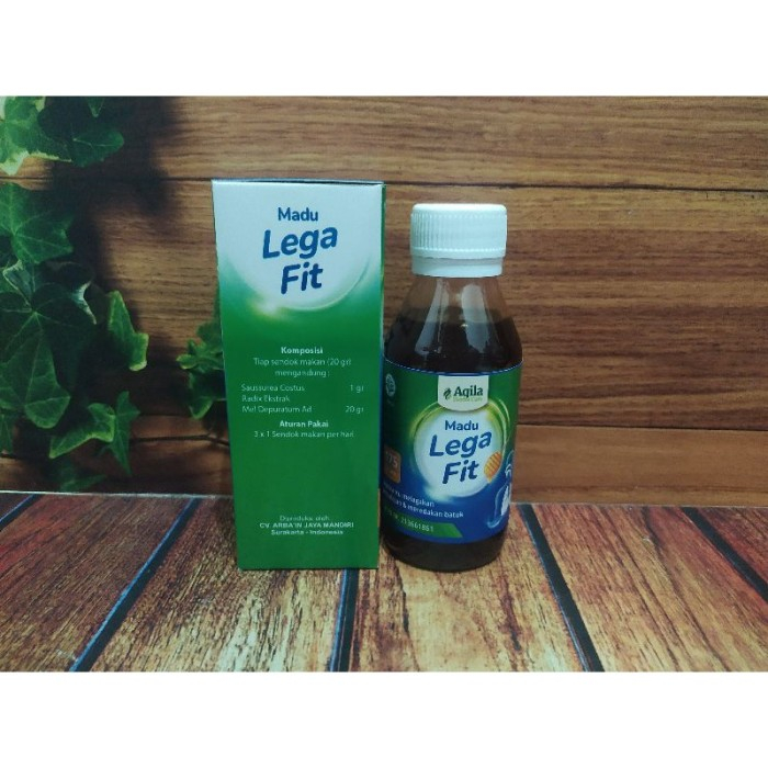 

Madu Batuk Lega Fit Legafit Asli Original Premium 175gram