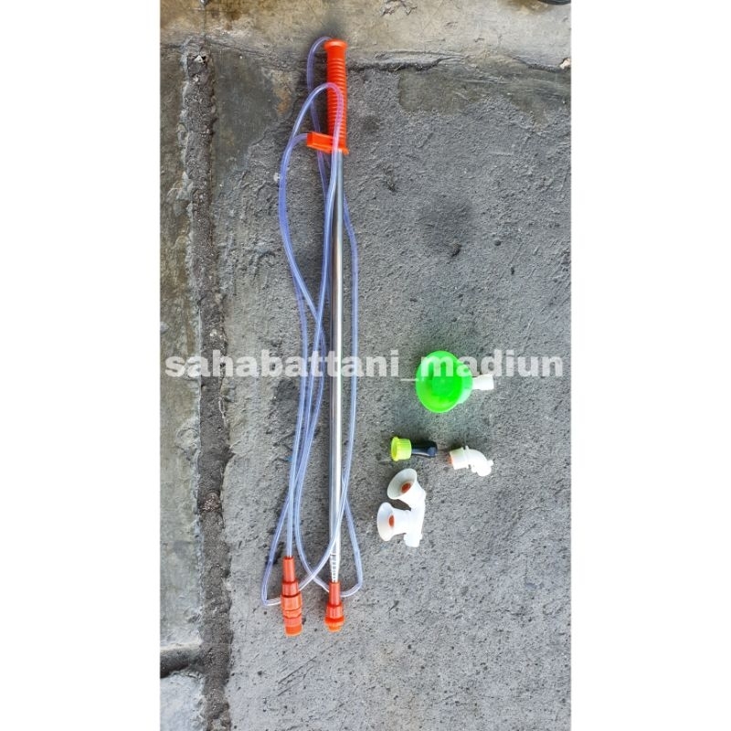 Stik Sprayer Panjang Mesin Semprot Hama Elektrik Stik Panjang 3,5 meter + 4 Jenis Spuyer