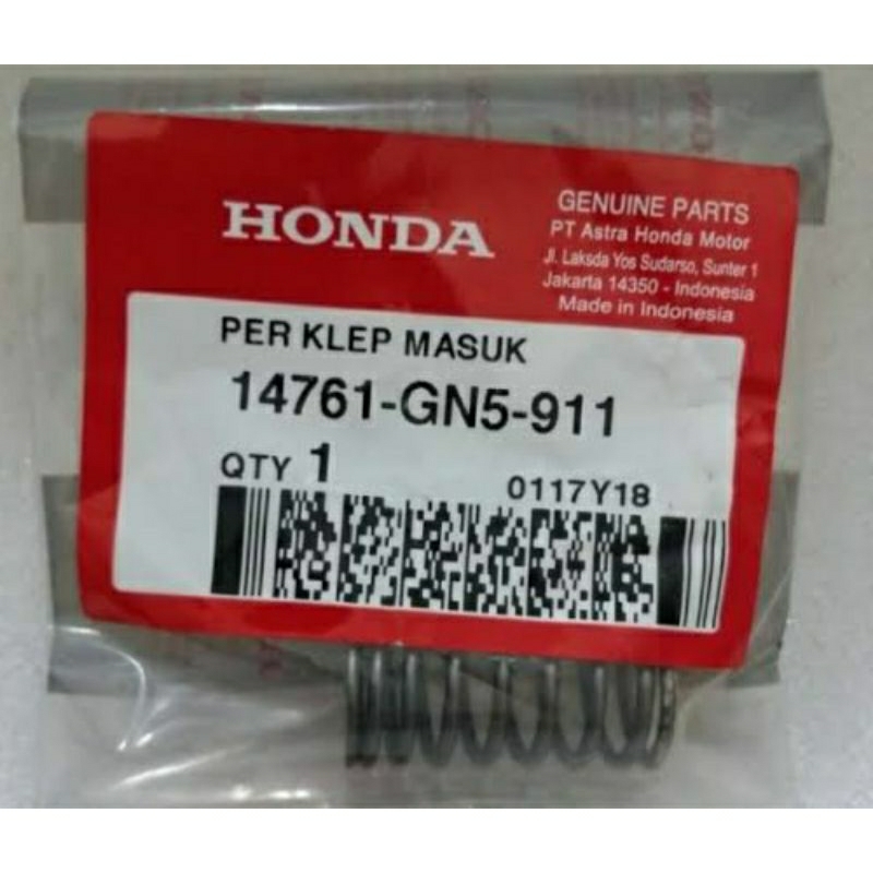 14761 GN5 911 PER KLEP KECIL HONDA GRAND ORI AHM