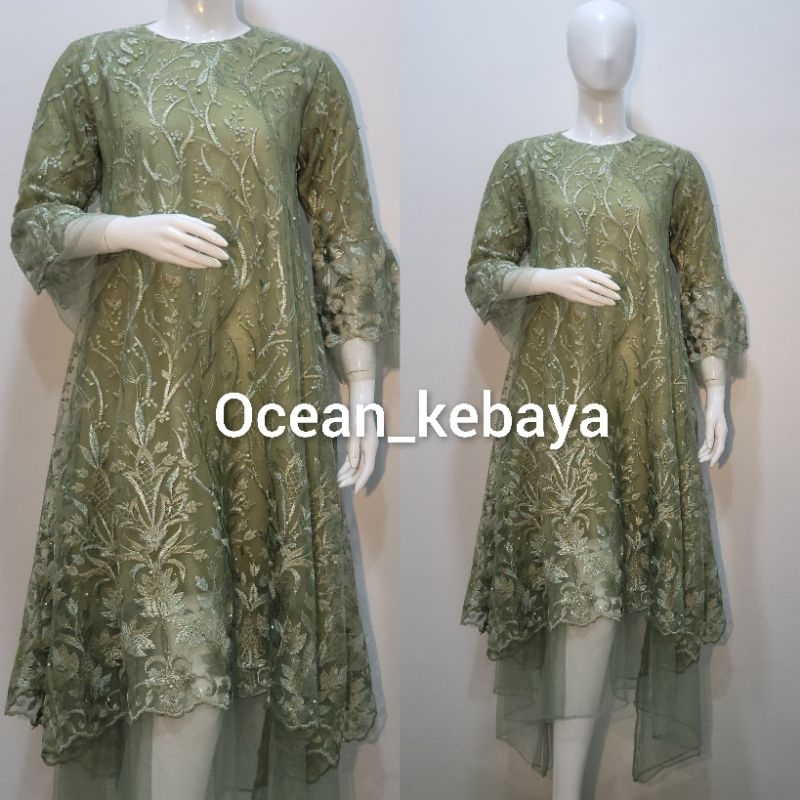 dress / midi dress premium / dress kondangan / kebaya dress tunangan / dress modren