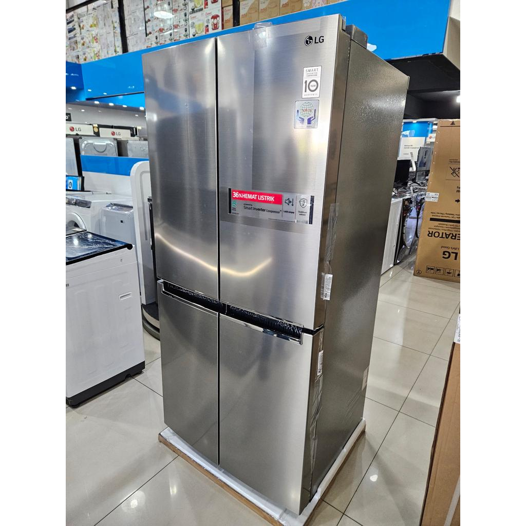 LG KULKAS 4 PINTU - SIDE BY SIDE INVERTER GC-B22FTLVB