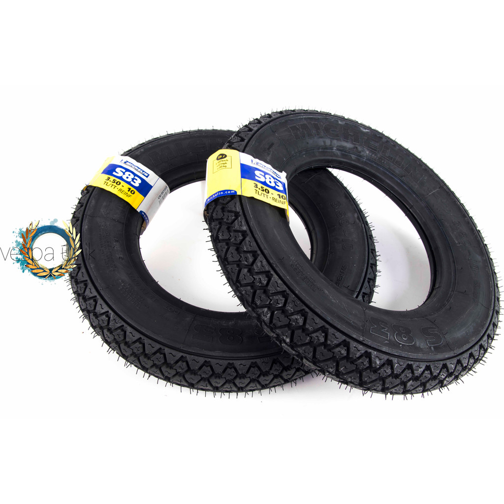 Ban Tubeless Vespa Ring 10 Michelin 3.50-10 S83