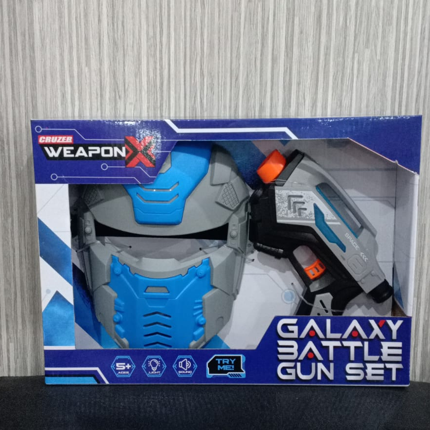 mainan anak cruzer weapon X action figure galaxy battle gun set sword mainan anak figure
