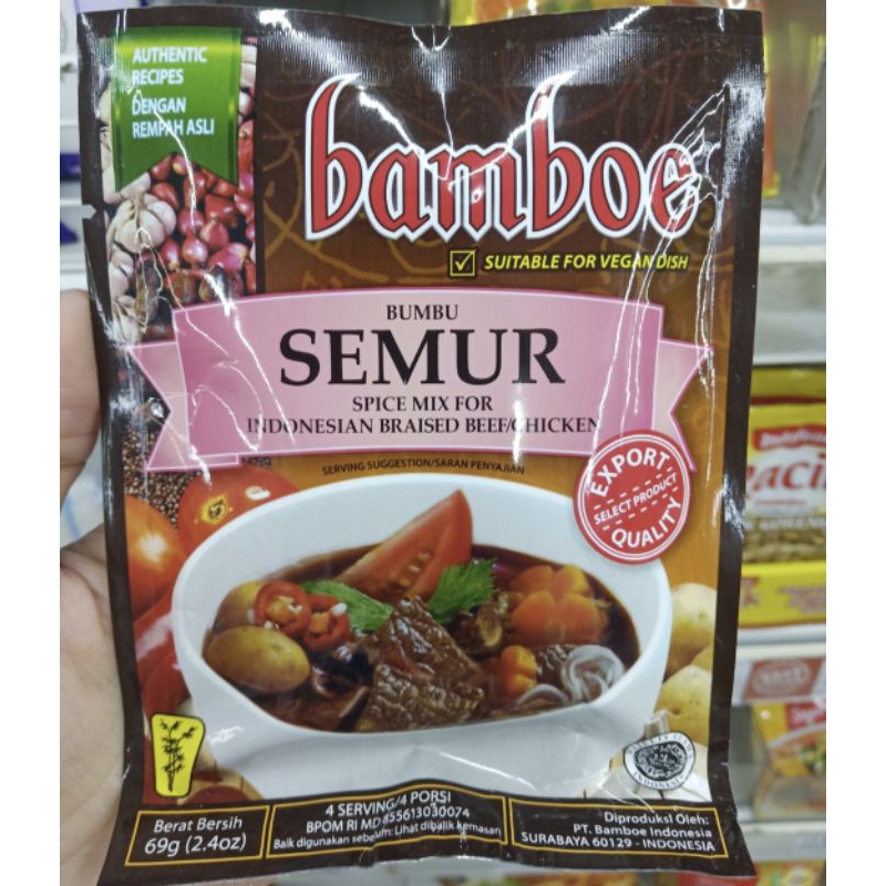 

Bamboe bumbu semur 69gr