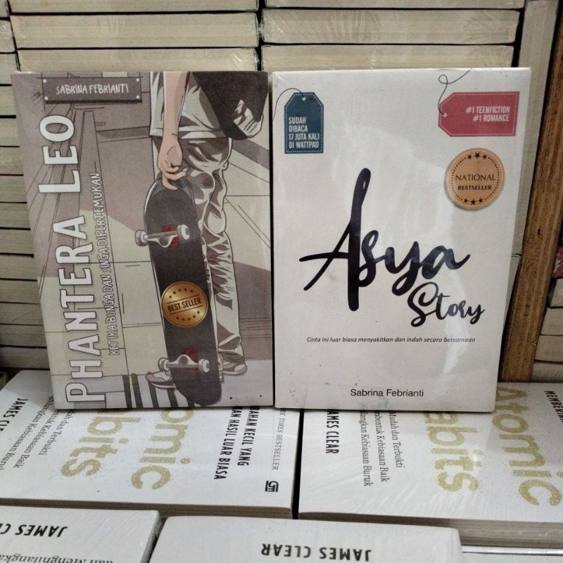 

PAKET NOVEL PHANTERA LEO + ASYA STORY BUKU