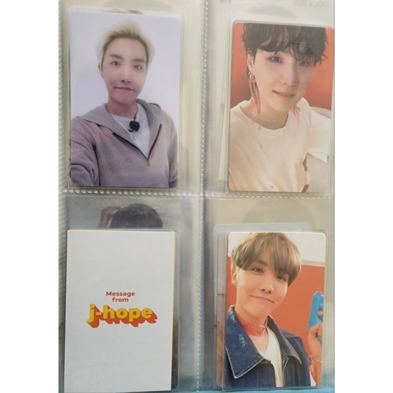 photocard pc Lucky draw ld hybe insight butter jhope hobi