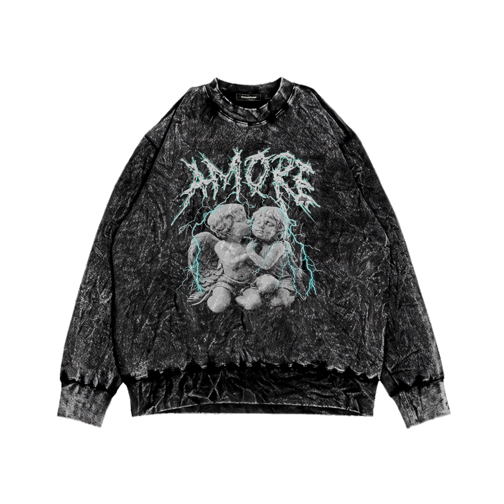 TERBARU !!! - Sweater Crewneck Pria Wanita Washing Kekinian / Sweater Crewneck Washing