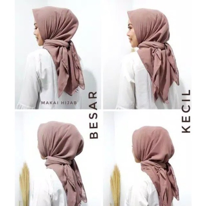 Ikat Rambut Ubur-Ubur Kunciran Cendol Cepolan Hijab Scrunchie Jumbo BesaR Ikat Rambut Ubur Ubur Cepol Hijab 100 Jurai Besar