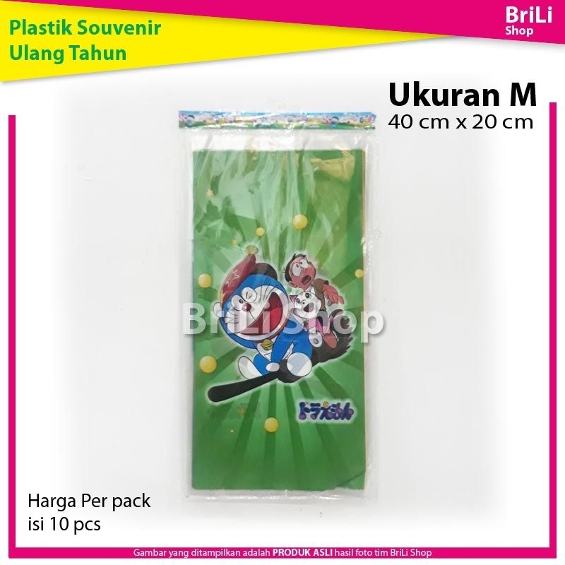 

Plastik Snack Doraemon Souvenir Ultah Ulang Tahun Doremon Ukuran M