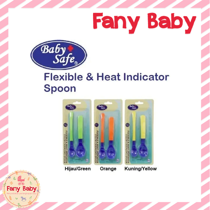 BABY SAFE FLEXY &amp; HEAT INDICATOR SPOON / BS350