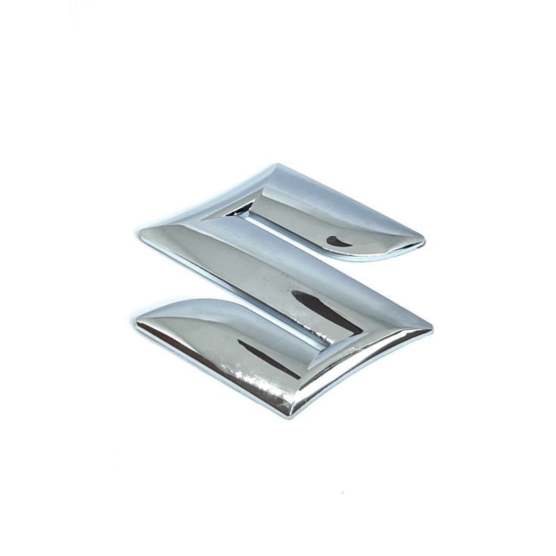 Logo Mobil Suzuki S (10cm) chrome