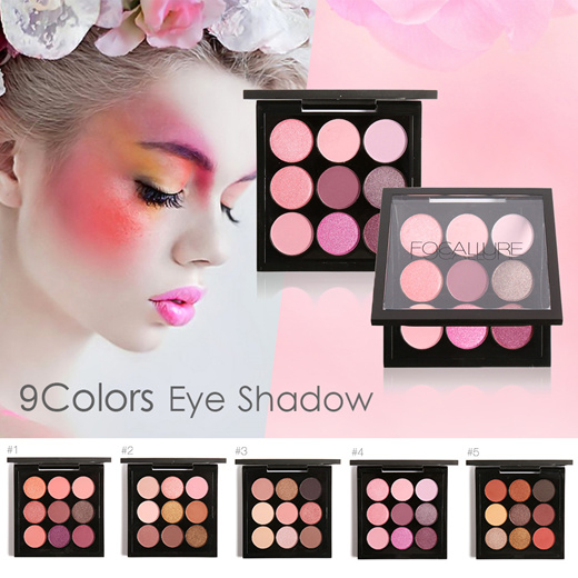 FOCALLURE FA36 Nine 9 Colors Eyeshadow Palette