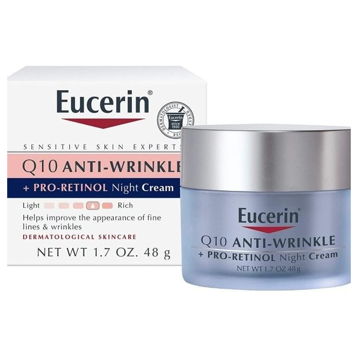 Eucerin Q10 Anti Wrinkle + Pro Retinol Night Cream 48 Gram