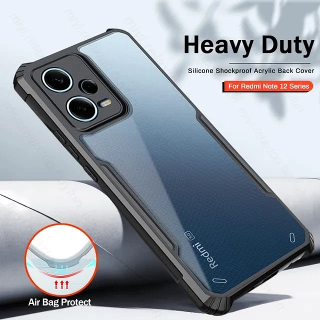 REDMI NOTE 12 12 PRO 11 PRO 5G 10 10S 10 5G 10 PRO 9 9 PRO SOFT CASE CLEAR ARMOR SHOCKPROOF