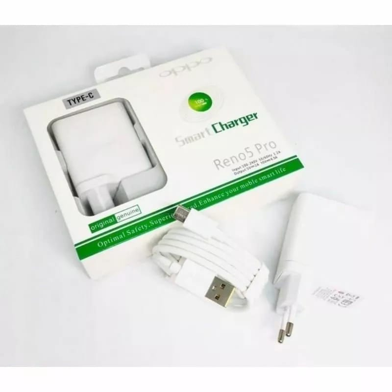 CHARGER OPPO RENO 5 PRO FAST CHARGING/SMART CHARGER