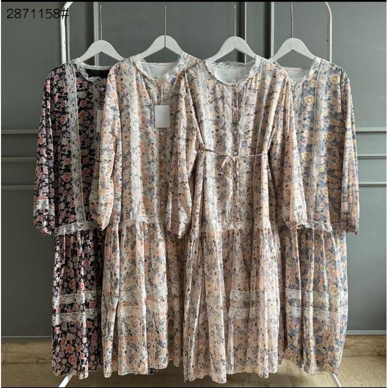 Long Tunik Renda BKK Vintage Bangkok Import 2871158 PREMIUM