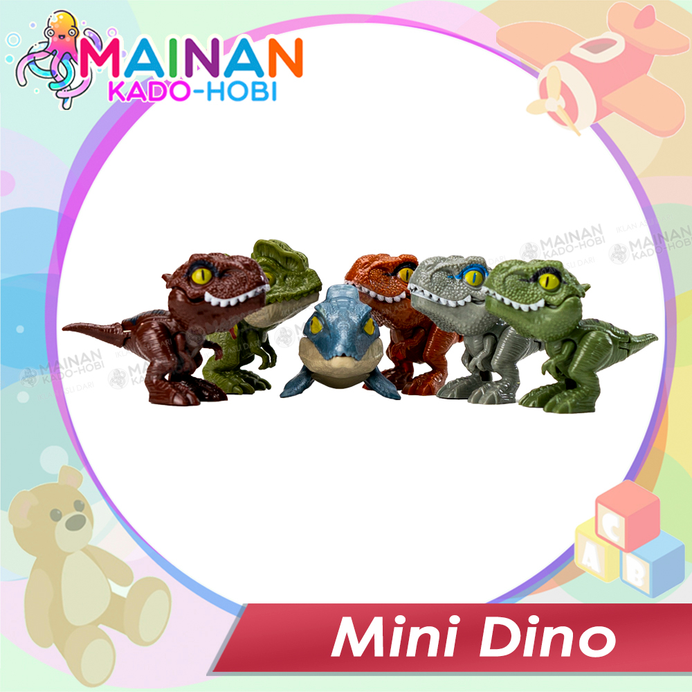 HADIAH ULANG TAHUN MAINAN PRANK ANAK FIGURE MINIATUR GIGIT JARI BITING DINOSAURUS