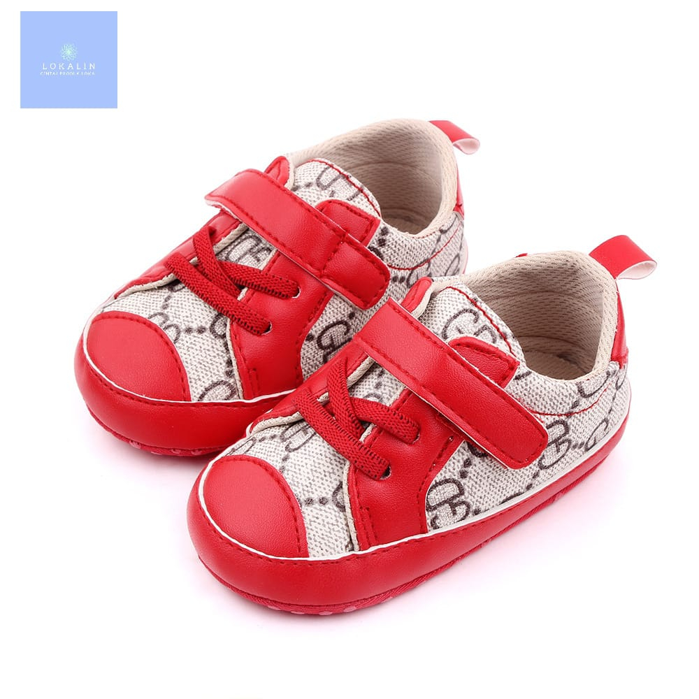 Sepatu Snekaers Bayi Laki-Laki Prewalker Perempuan 0-14 Bulan