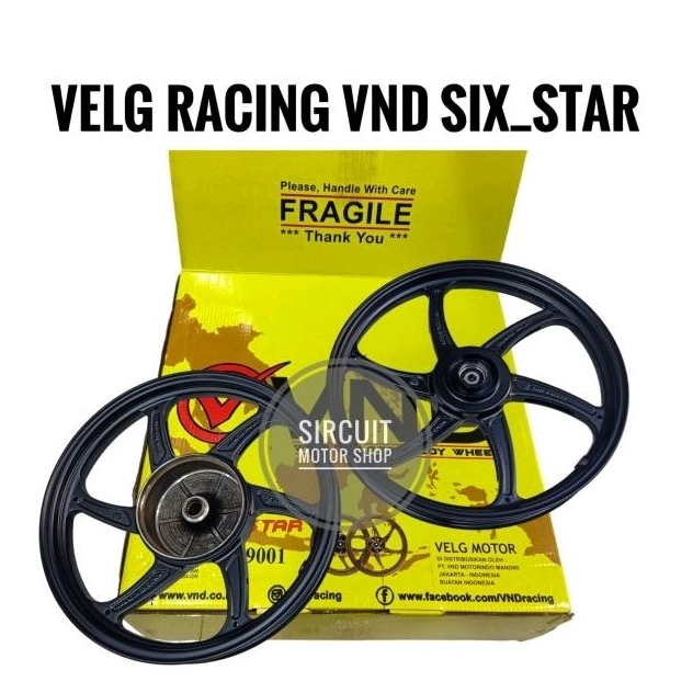 VELG VND SIX STAR BEAT SCOOPY VARIO 110