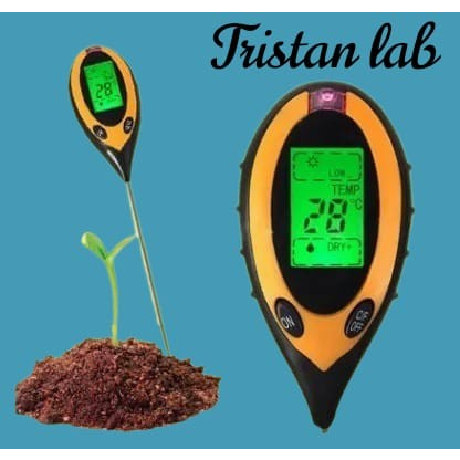 pengukur suhu tanah Ph Meter digital 4 in 1