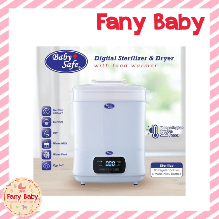 BABY SAFE DIGITAL STERILIZER &amp; DRY / STE01