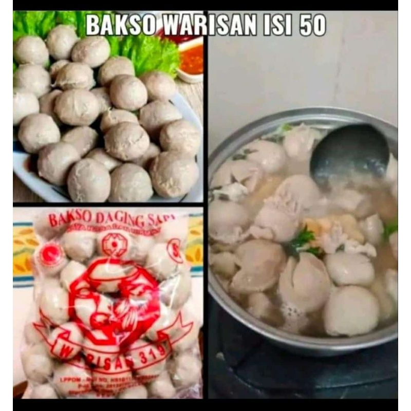 

Bakso Ab Warisan 319 Isi 50