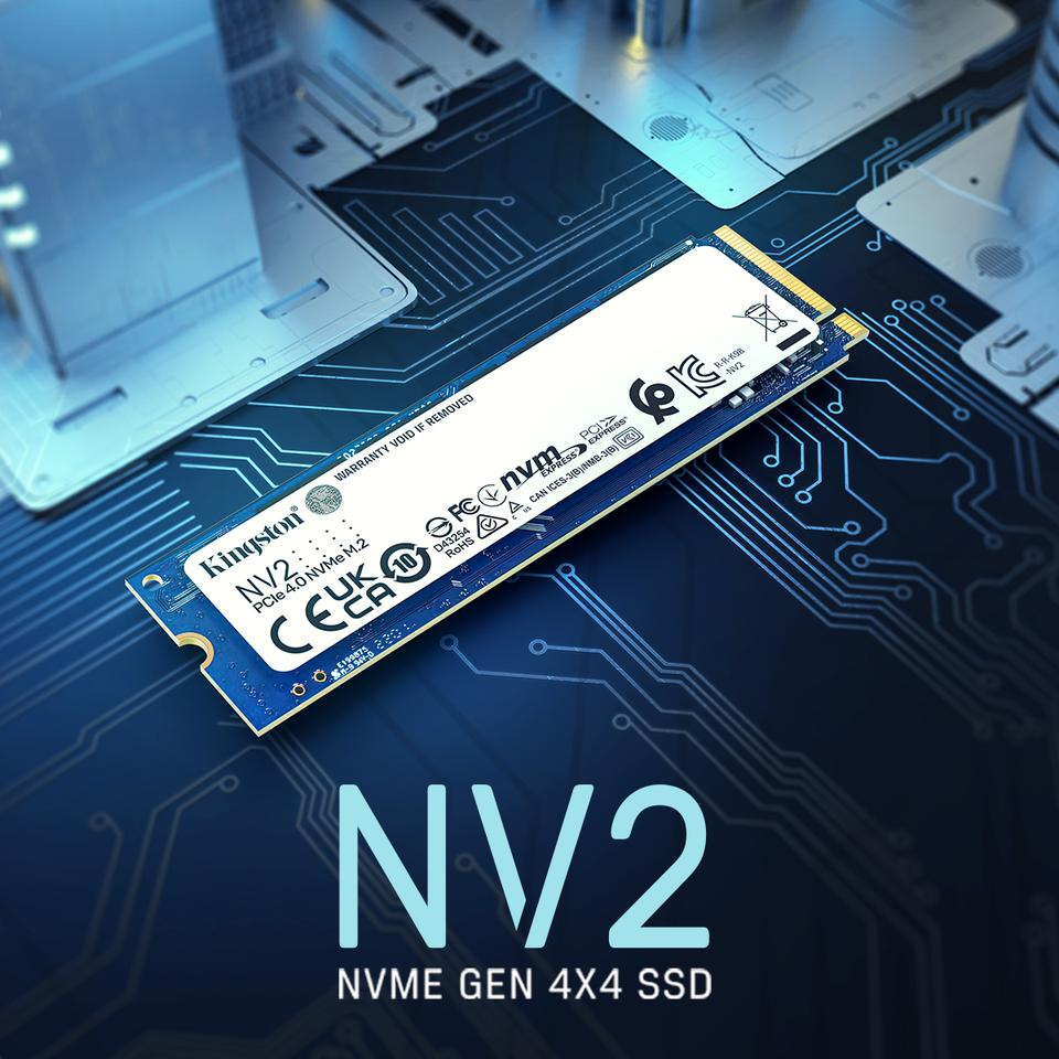 KINGSTON NV2 4TB | M.2 NVMe PCIe Gen 4 x4 SSD