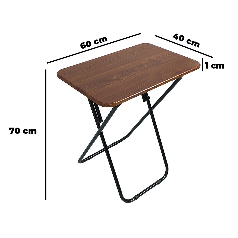 Meja Lipat Silang Uk 60X55CM Meja Komputer Meja Belajar Meja Makan Meja Cafe