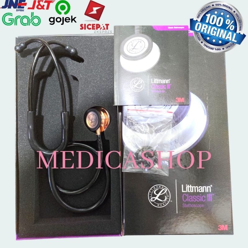 Stetoskop littmann classic III black edition