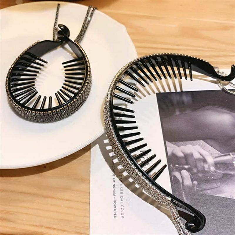 Jepit Rambut Aksen Rumbai Berlian