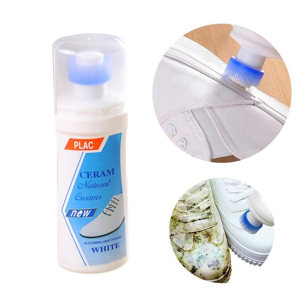 Cairan Pembersih dan Pemutih Sepatu Putih / Shoe Cleaner / Polish Semir Krim Ajaib Penghilang Noda Sneakers Shoes Remover