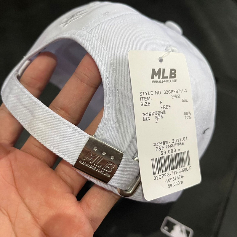 Topi NY Cap newyork Simple Fullwhite / Topi Baseball Korea Cap Free Goodiebag