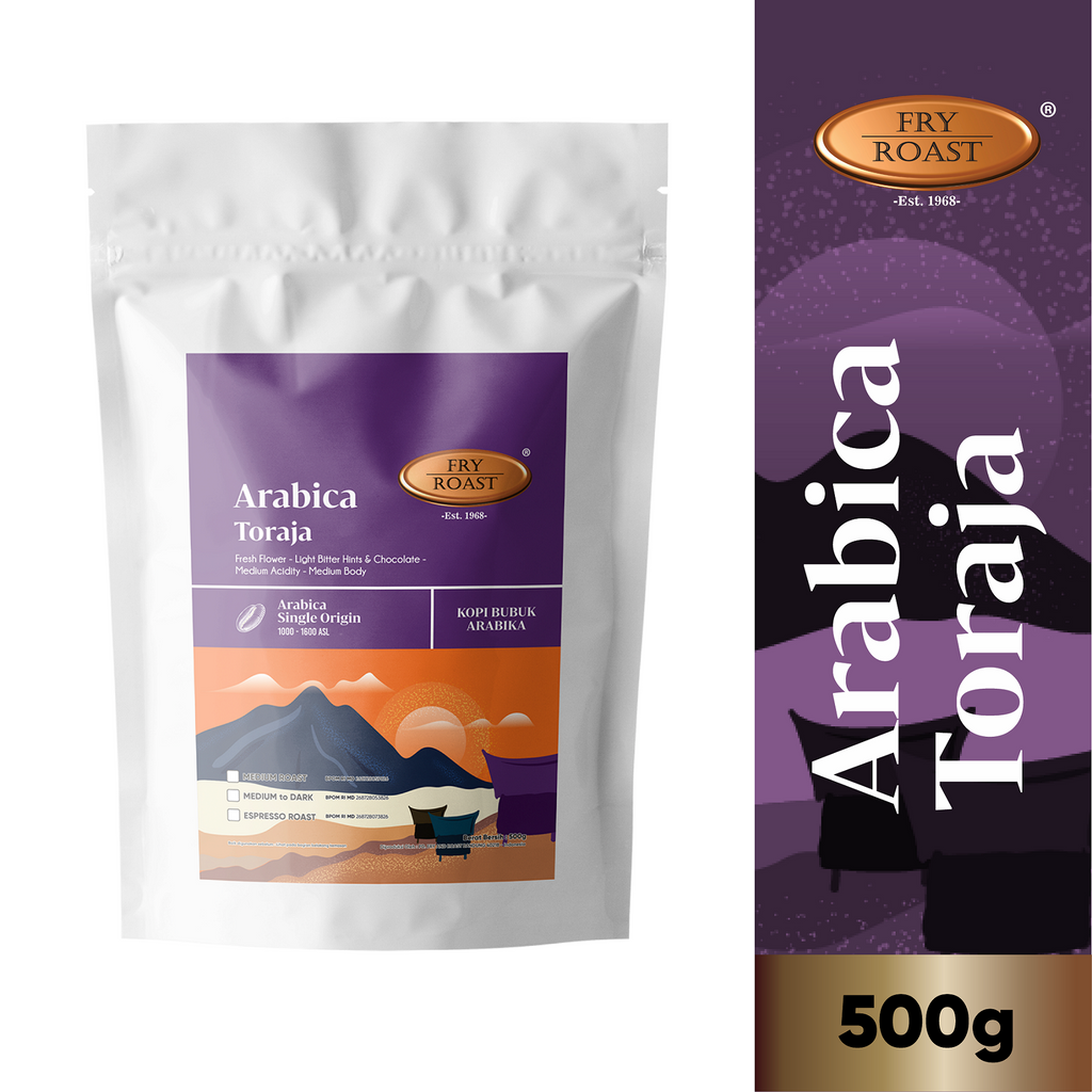 

Ay00! Kopi Arabika Toraja 500 Gram Biji Dan Bubuk